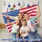 16 Pcs 4th of July Tree Ornaments Patriotic Ball Hanging Ball Decor